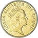 Coin, Hong Kong, 10 Cents, 1990