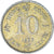 Münze, Hong Kong, 10 Cents, 1989