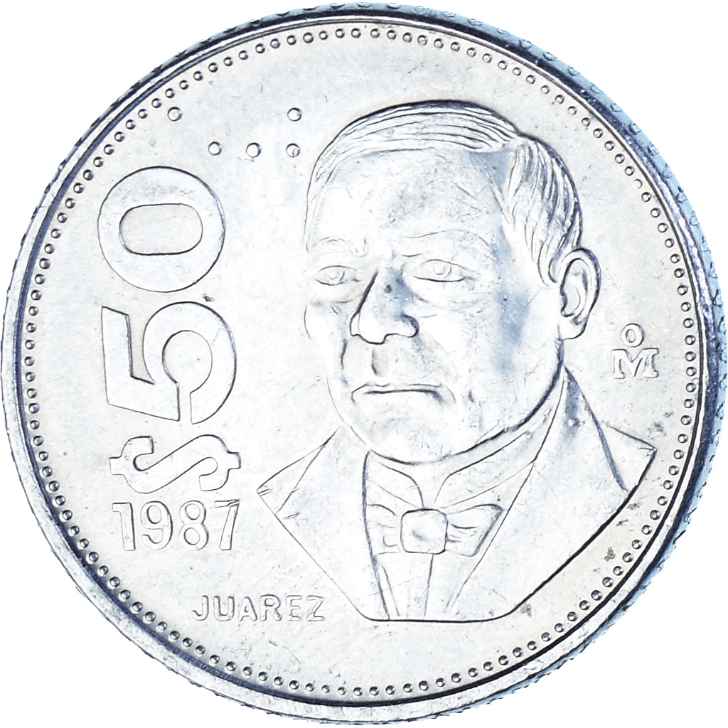 Moneta, Messico, 50 Pesos, 1987
