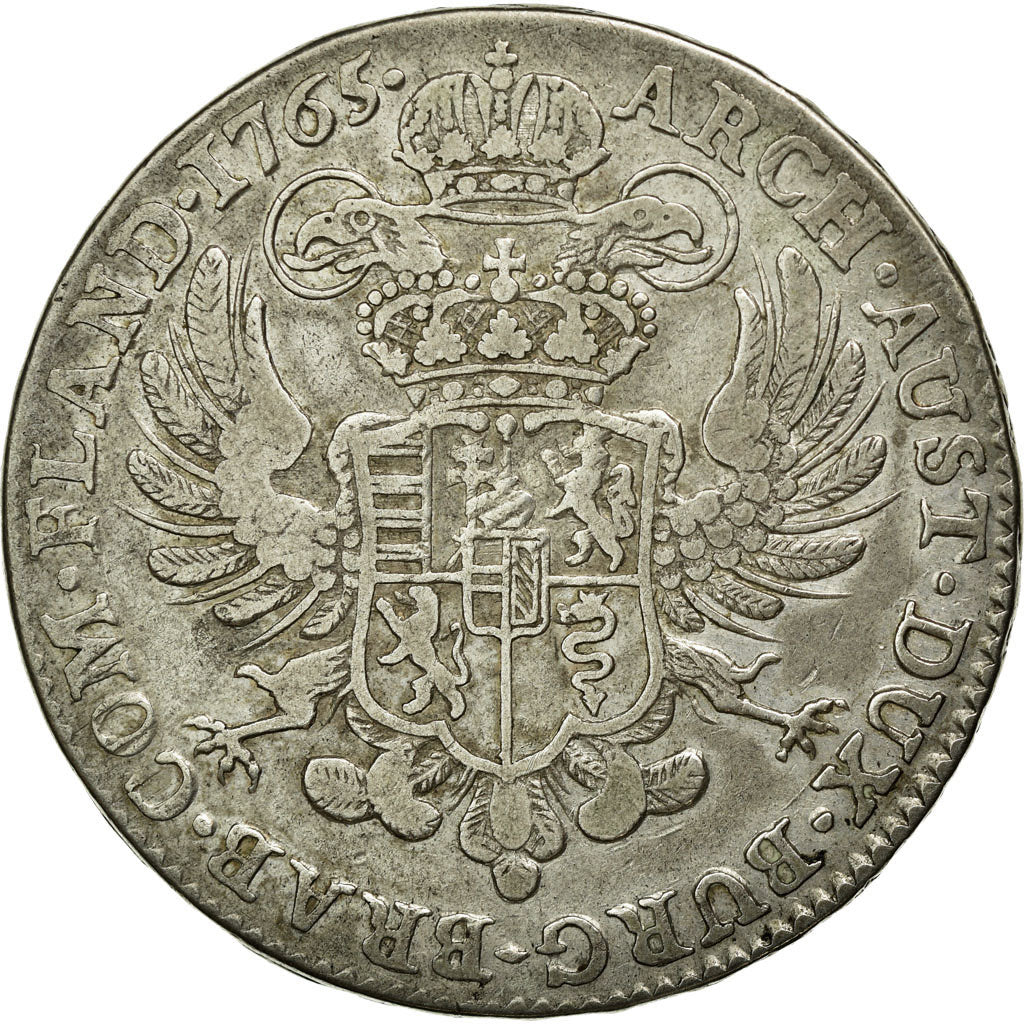 Coin, AUSTRIAN NETHERLANDS, Maria Theresa, Kronenthaler, 1765, Brussels