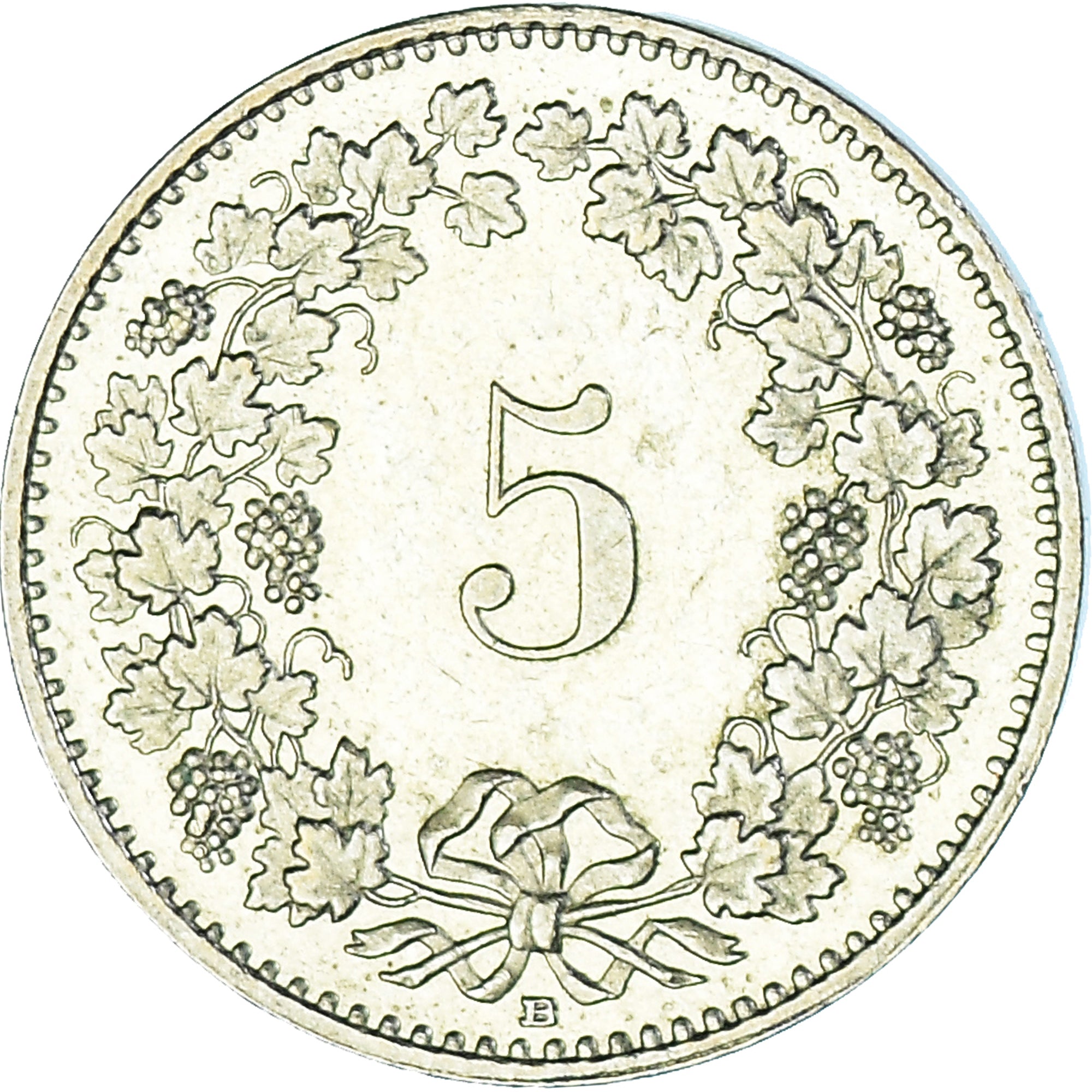 Coin, Switzerland, 5 Rappen, 1997