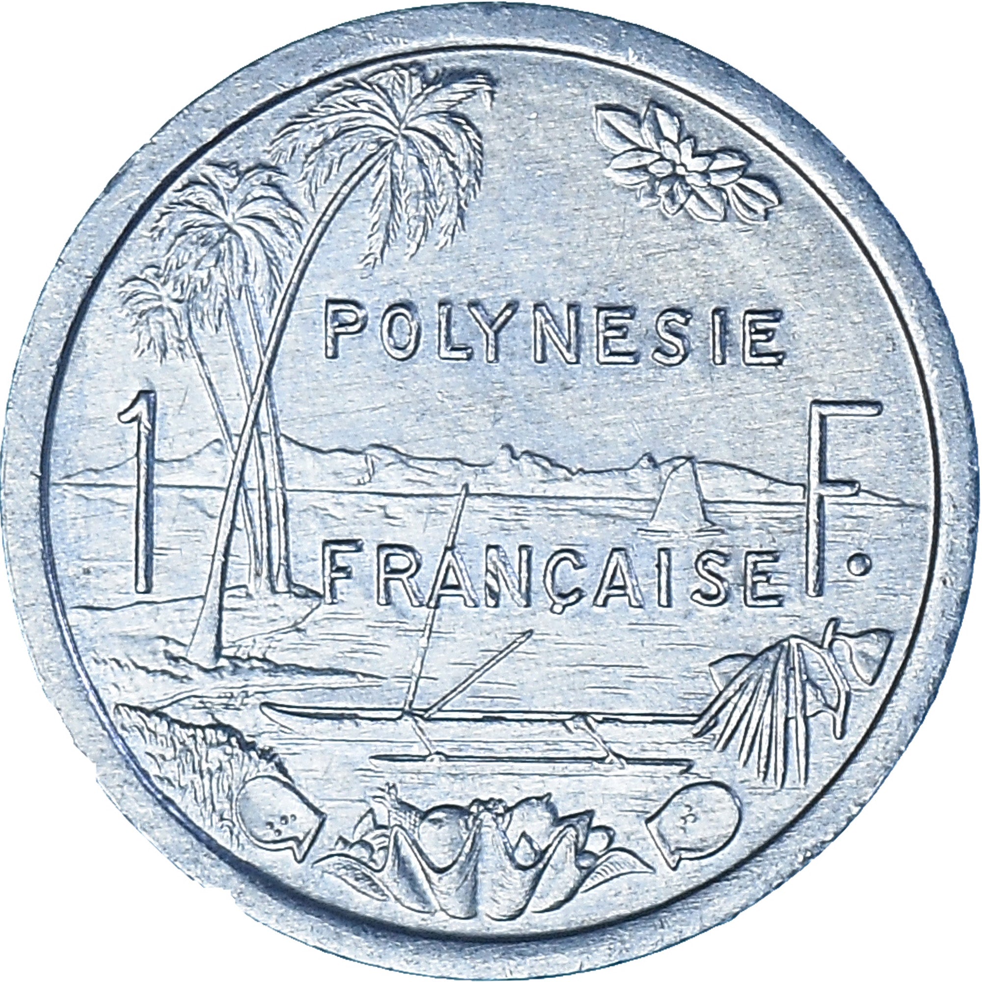 Moneta, Polinezja Francuska, Franc, 1993