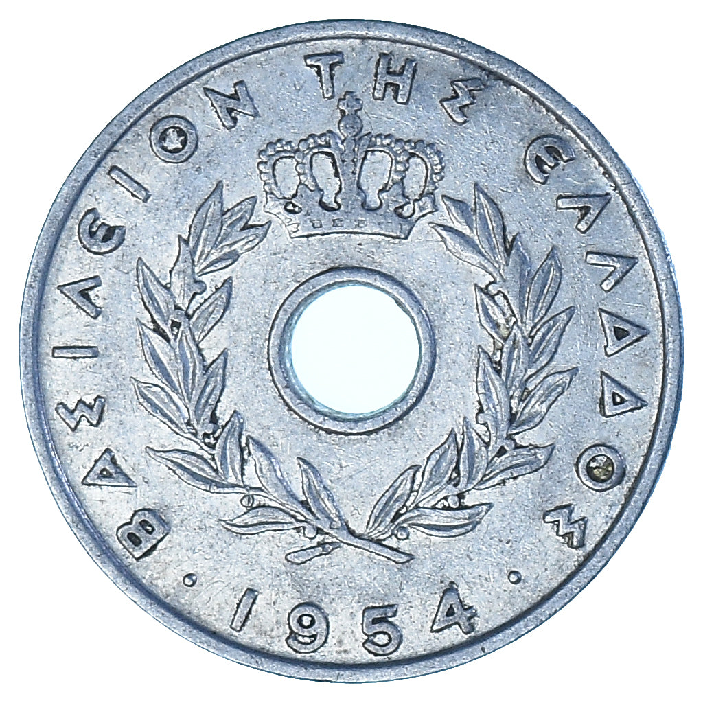 Coin, Greece, 20 Lepta, 1954