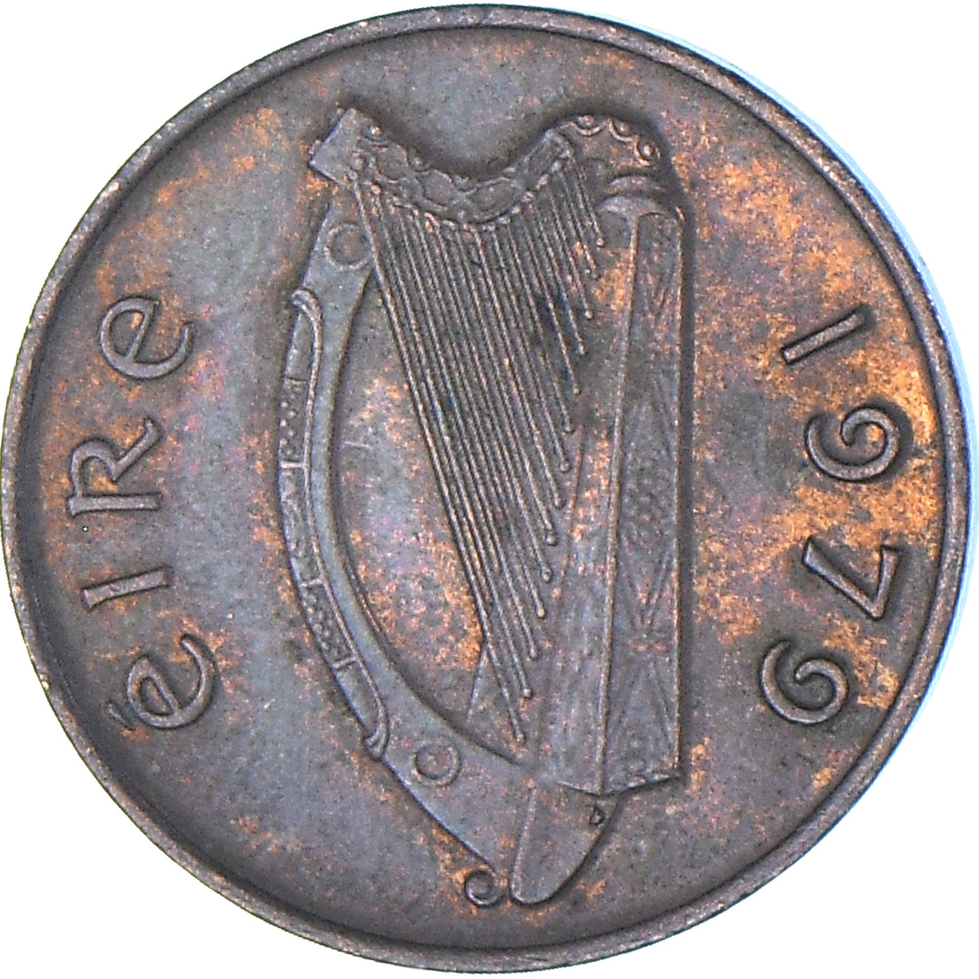 Moneta, Irlandia, Penny, 1979