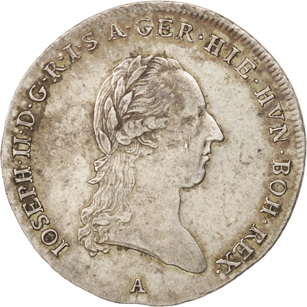 AUSTRIAN NETHERLANDS, 1/4 Kronenthaler, 1788, Vienne, KM #38, AU(55-58),...
