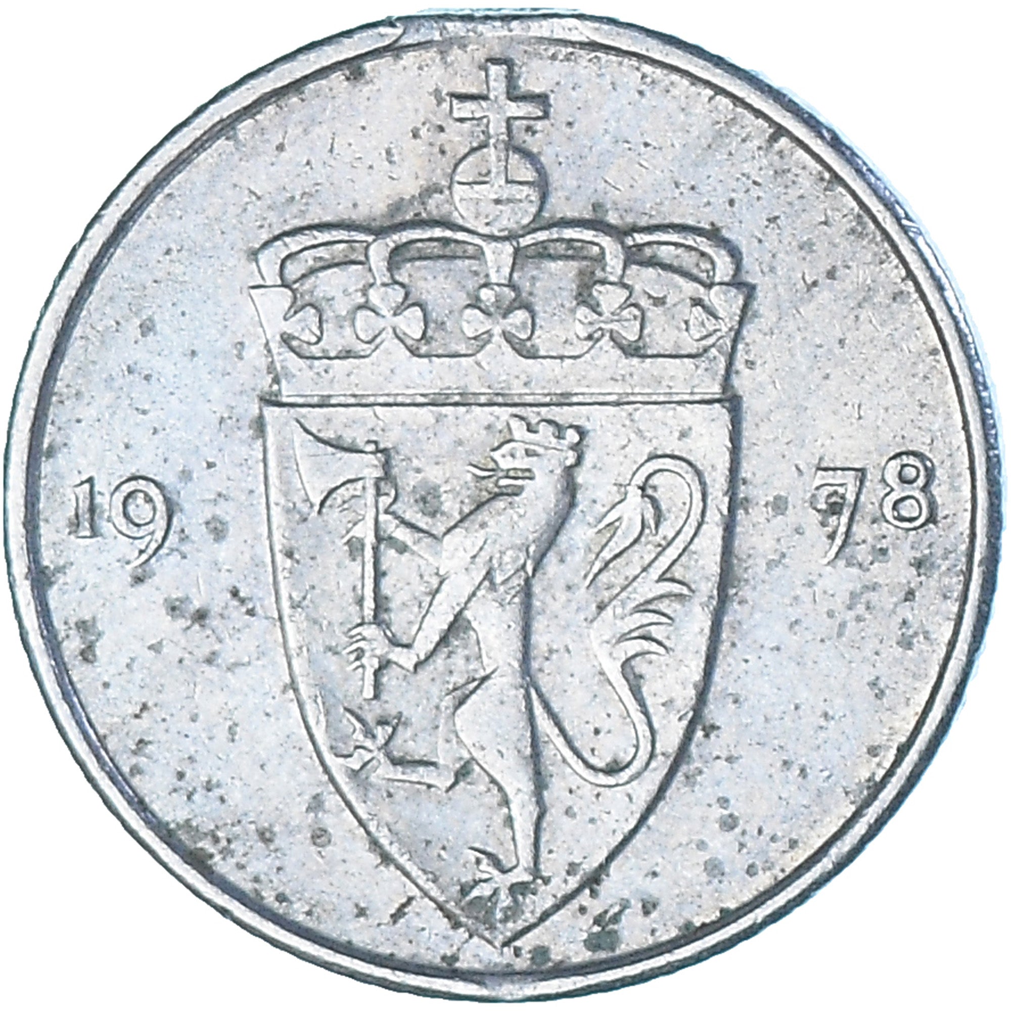 Munten, Noorwegen, 50 Öre, 1978