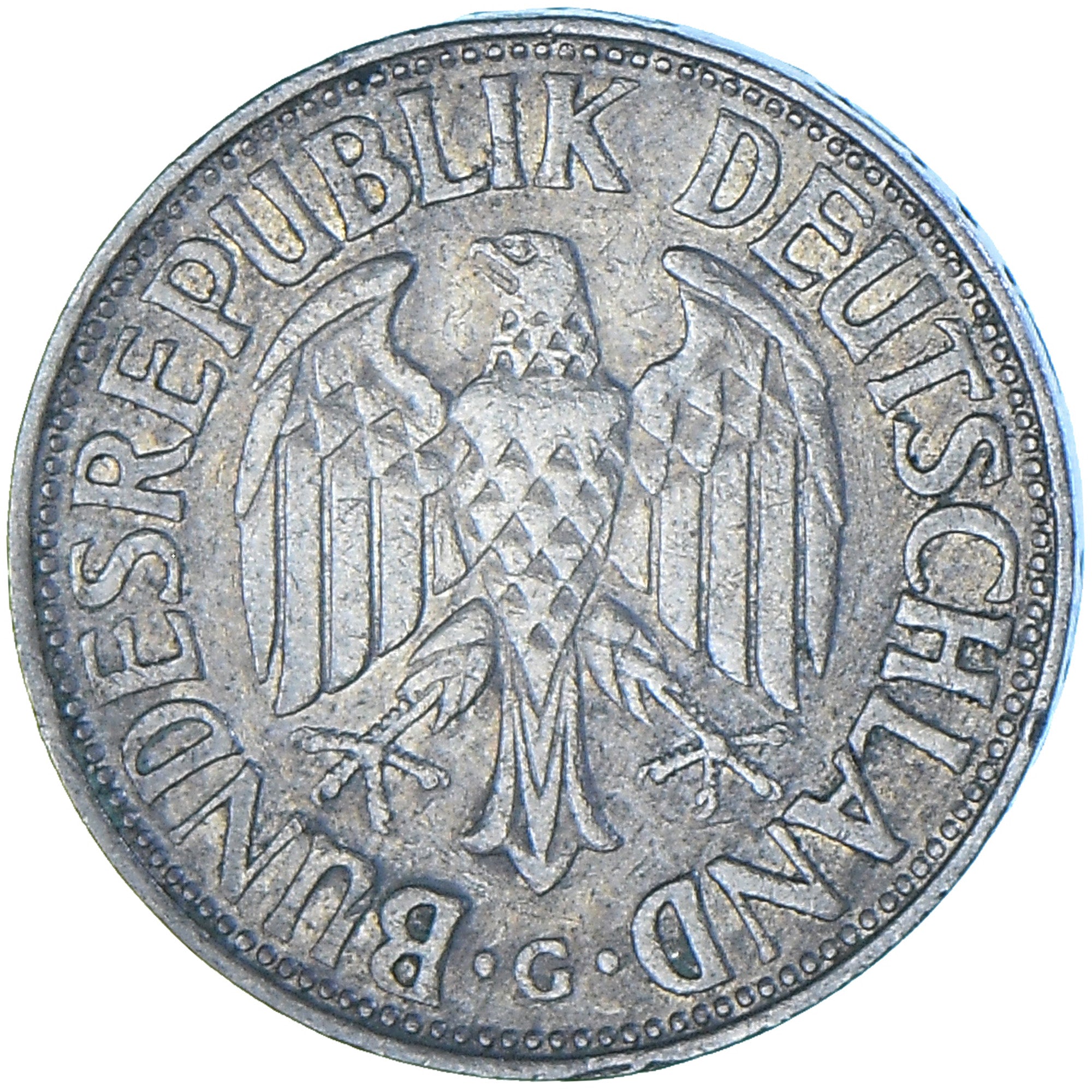 Moneda, Alemania, Mark, 1960