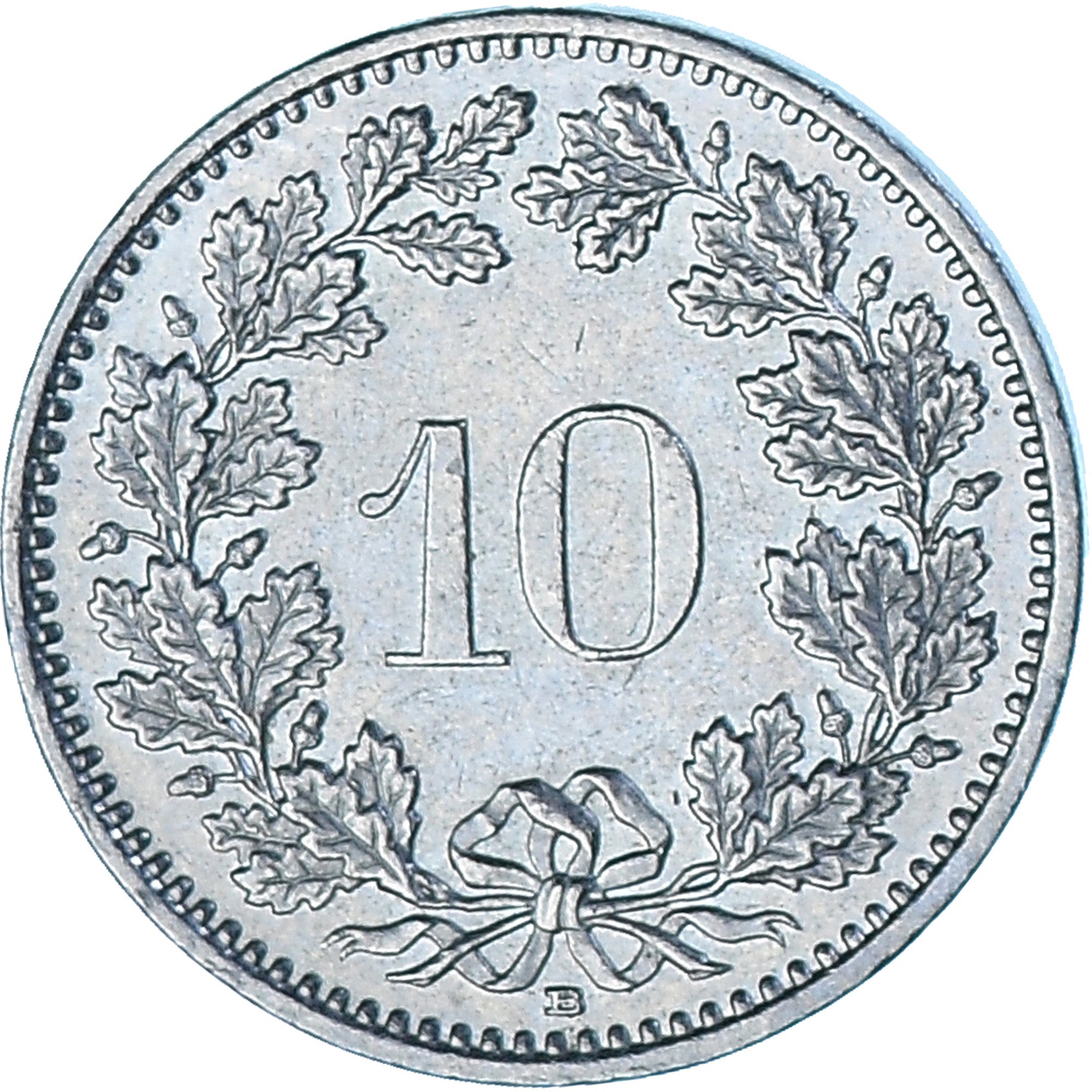 Moneta, Svizzera, 10 Rappen, 2000