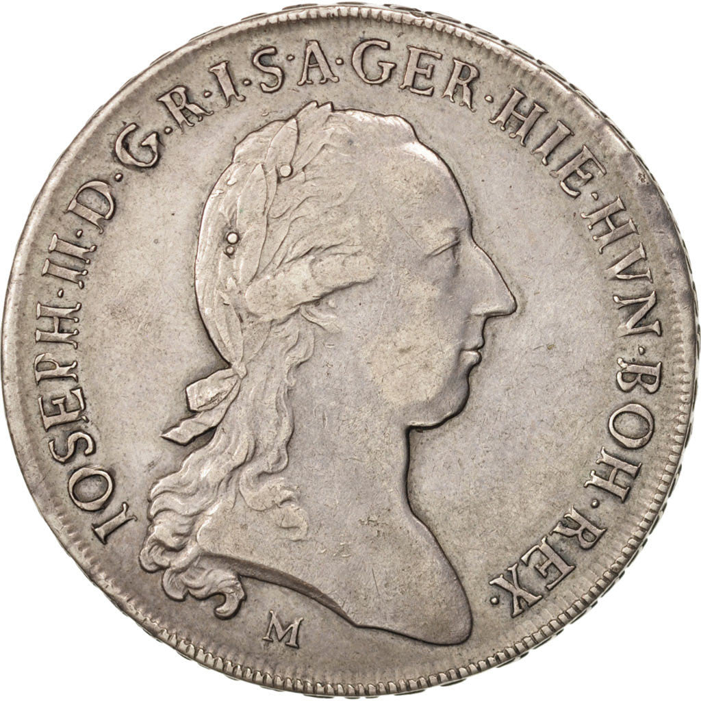 ITALIAN STATES, Crocione, Kronenthaler, 1789, Milan, KM #220, AU(50-53),...