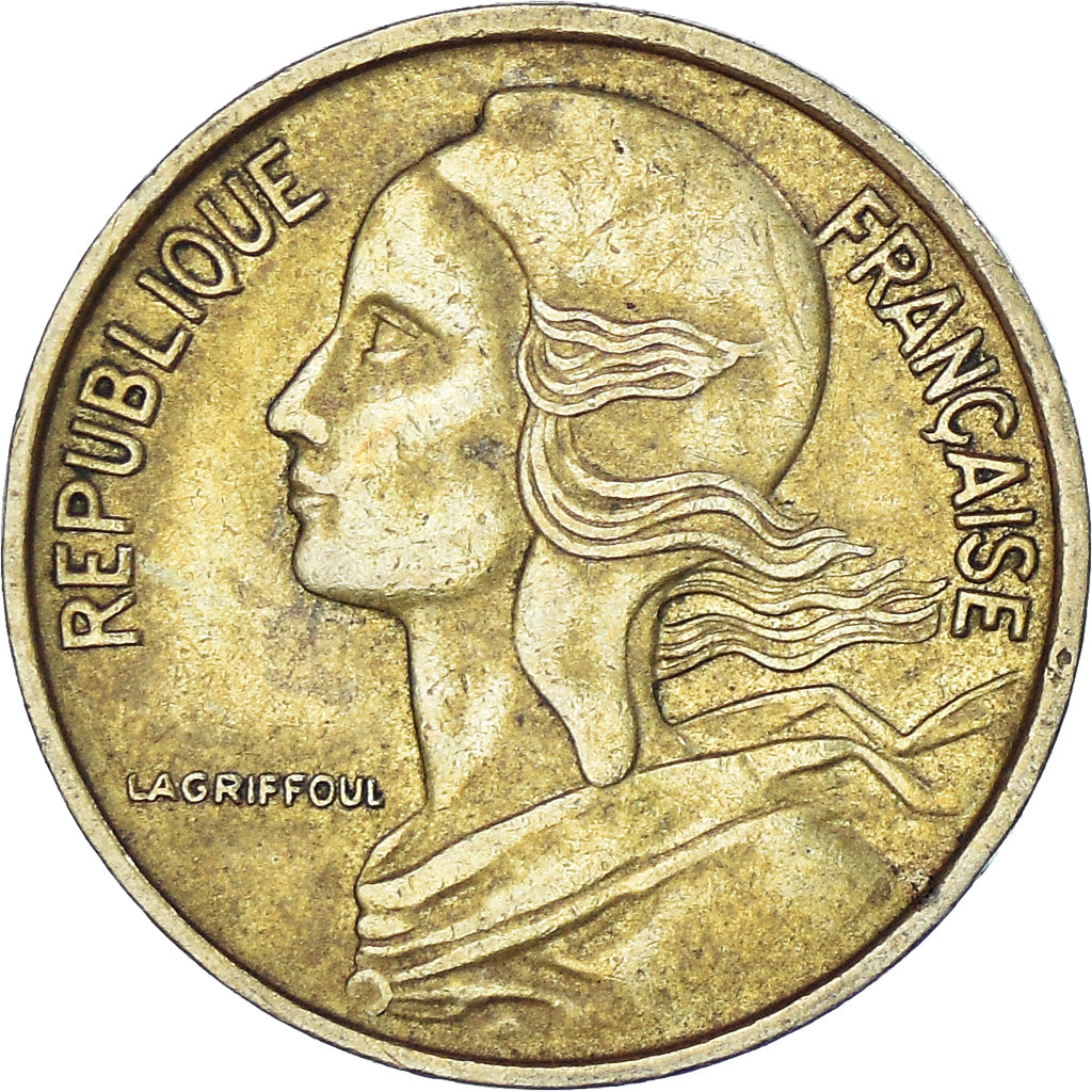 Munten, Frankrijk, 5 Centimes, 1971