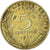 Moneda, Francia, 5 Centimes, 1972