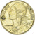 Moneta, Francja, 5 Centimes, 1976