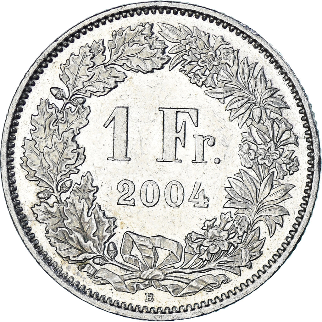 Münze, Schweiz, Franc, 2004