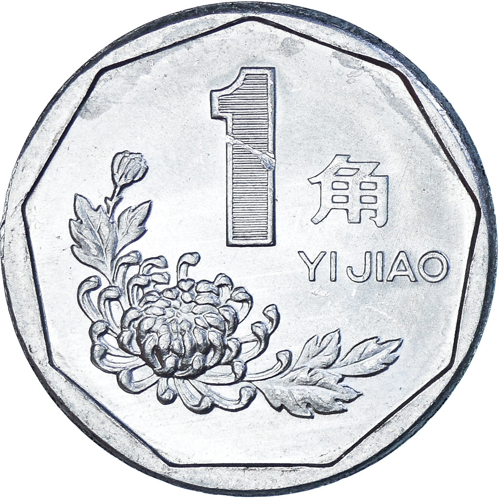 Münze, China, Jiao, 1991