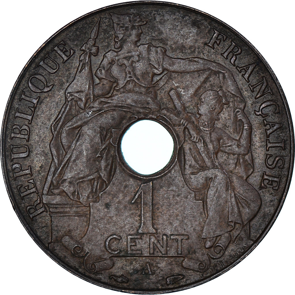 Moeda, INDOCHINA FRANCESA, Cent, 1938