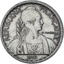 Coin, French Indochina, 10 Cents, 1939