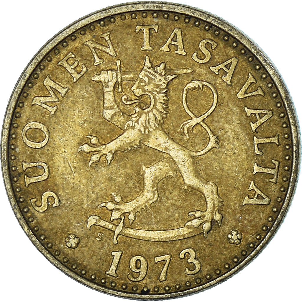 Munten, Finland, 20 Pennia, 1973