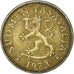 Munten, Finland, 20 Pennia, 1973