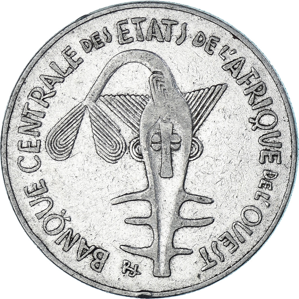 Moeda, Estados da África Ocidental, 100 Francs, 1987