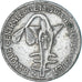Coin, West African States, 50 Francs, 1992
