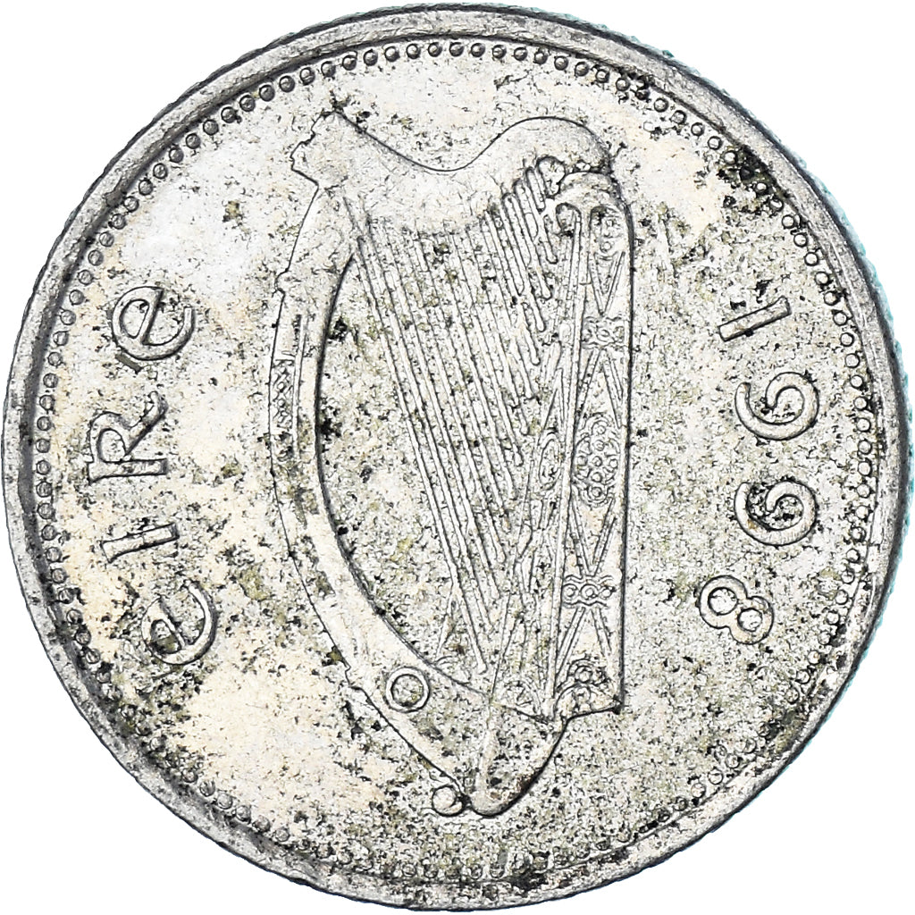 Moneda, Irlanda, 10 Pence, 1998
