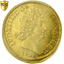 Coin, France, Louis XIV, Double louis d'or aux 8 L et aux insignes, 2 Louis