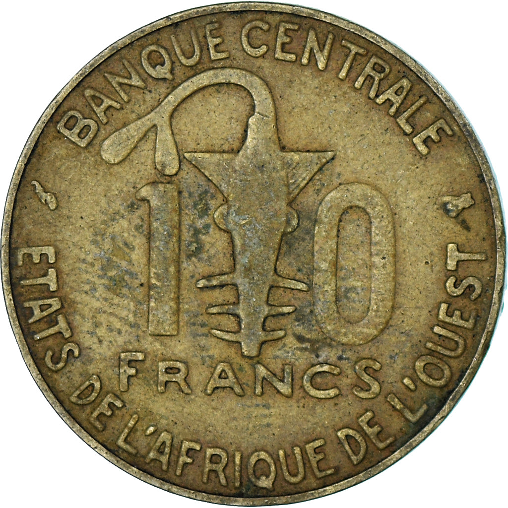 Monnaie, Communauté économique des États de l'Afrique de l'Ouest, 10 Francs