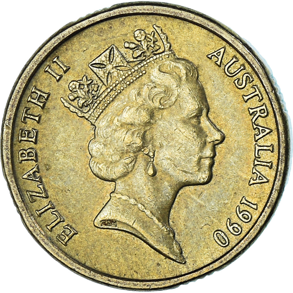 Moneda, Australia, 2 Dollars, 1990