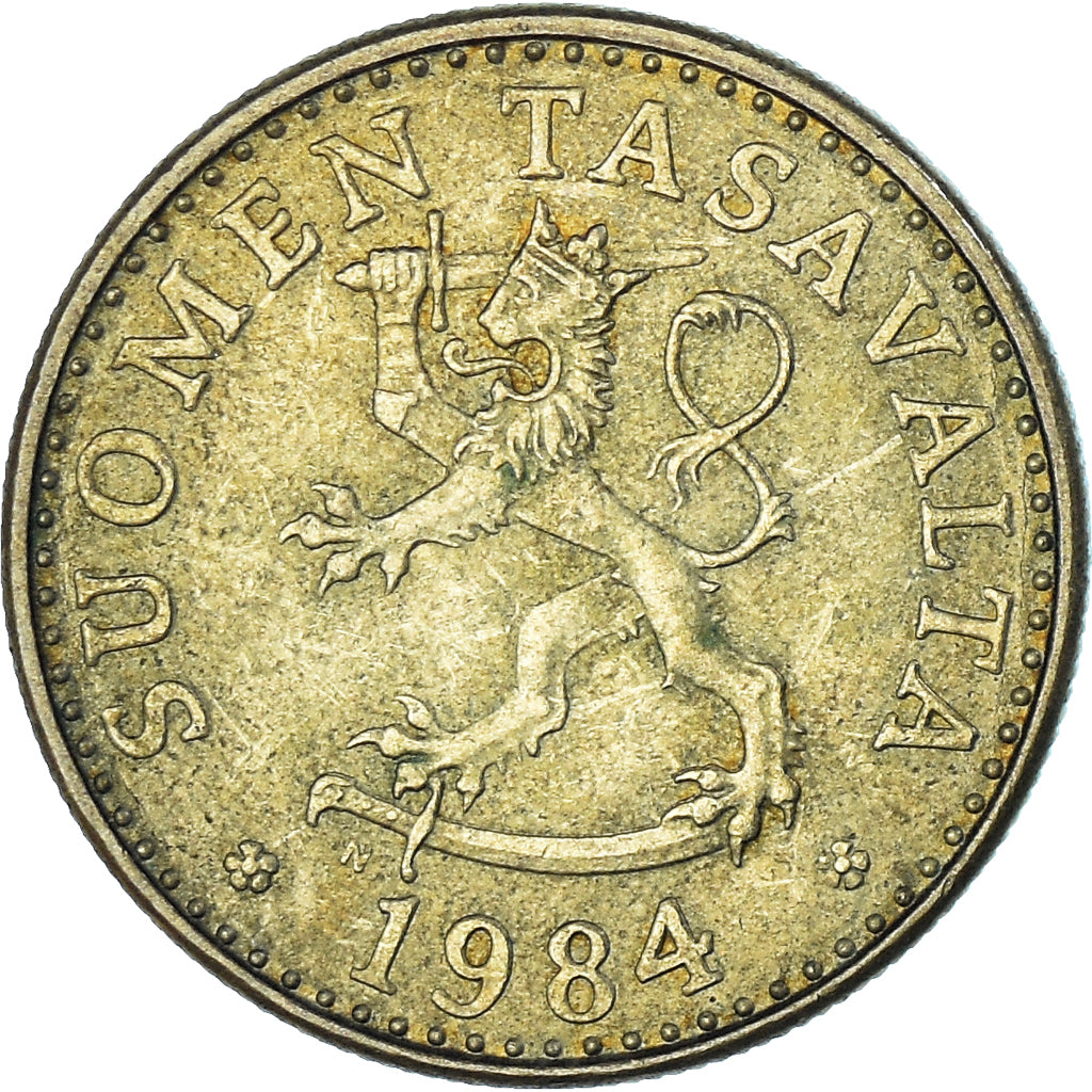 Munten, Finland, 20 Pennia, 1984