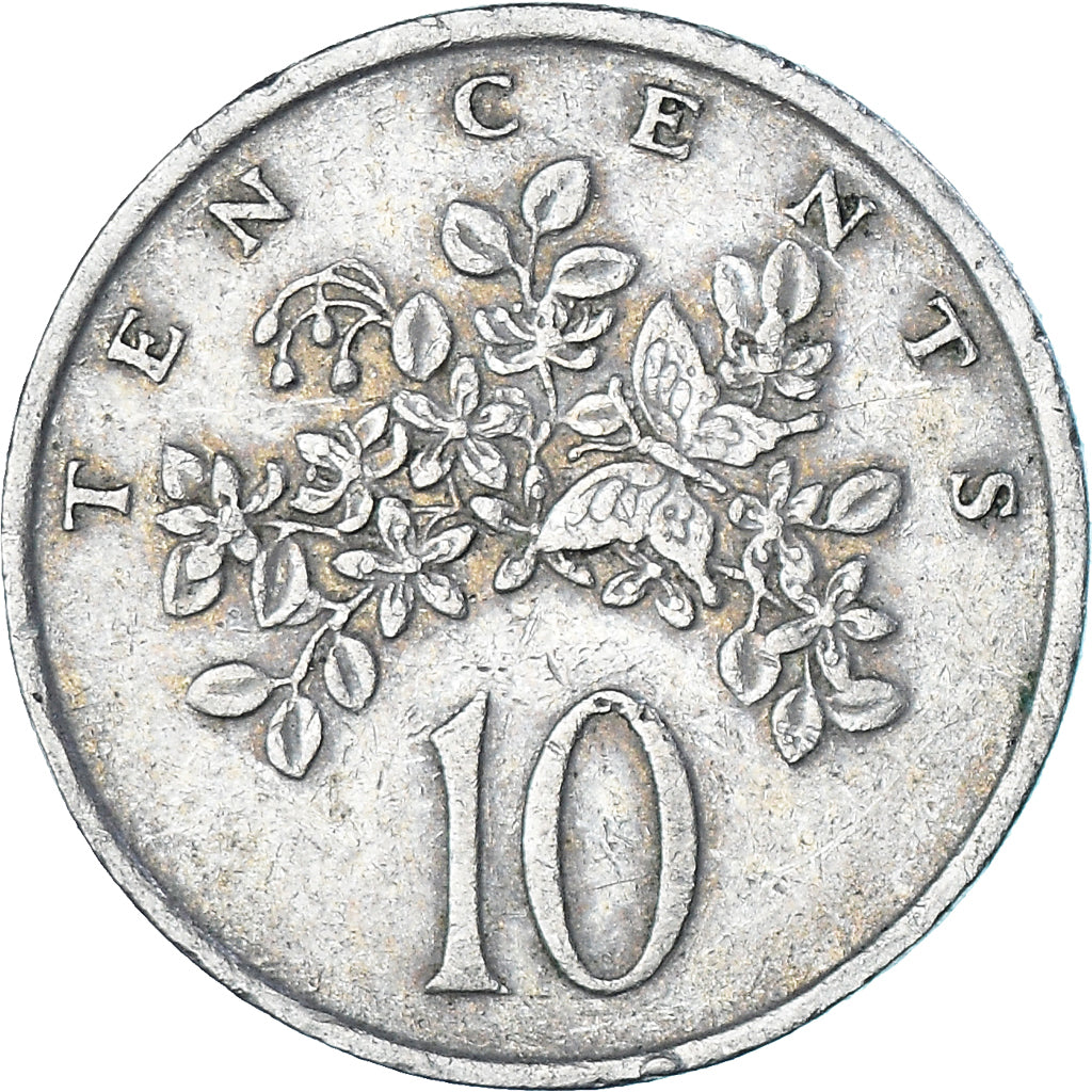 Moneda, Jamaica, 10 Cents, 1977