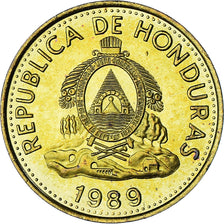 Coin, Honduras, 5 Centavos, 1989
