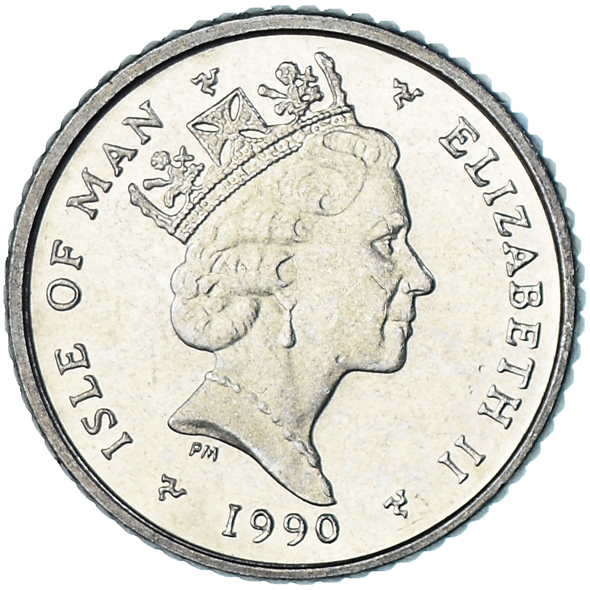 Wyspa Man, 5 Pence, 1990
