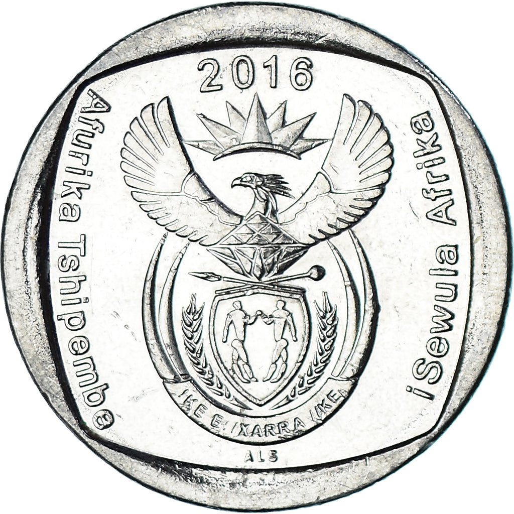 Moneta, Sudafrica, 2 Rand, 2016