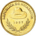 Coin, Nicaragua, Cordoba, 1987