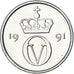 Monnaie, Norvège, 10 Öre, 1991