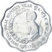 Monnaie, Bhoutan, 10 Chetrums, 1975