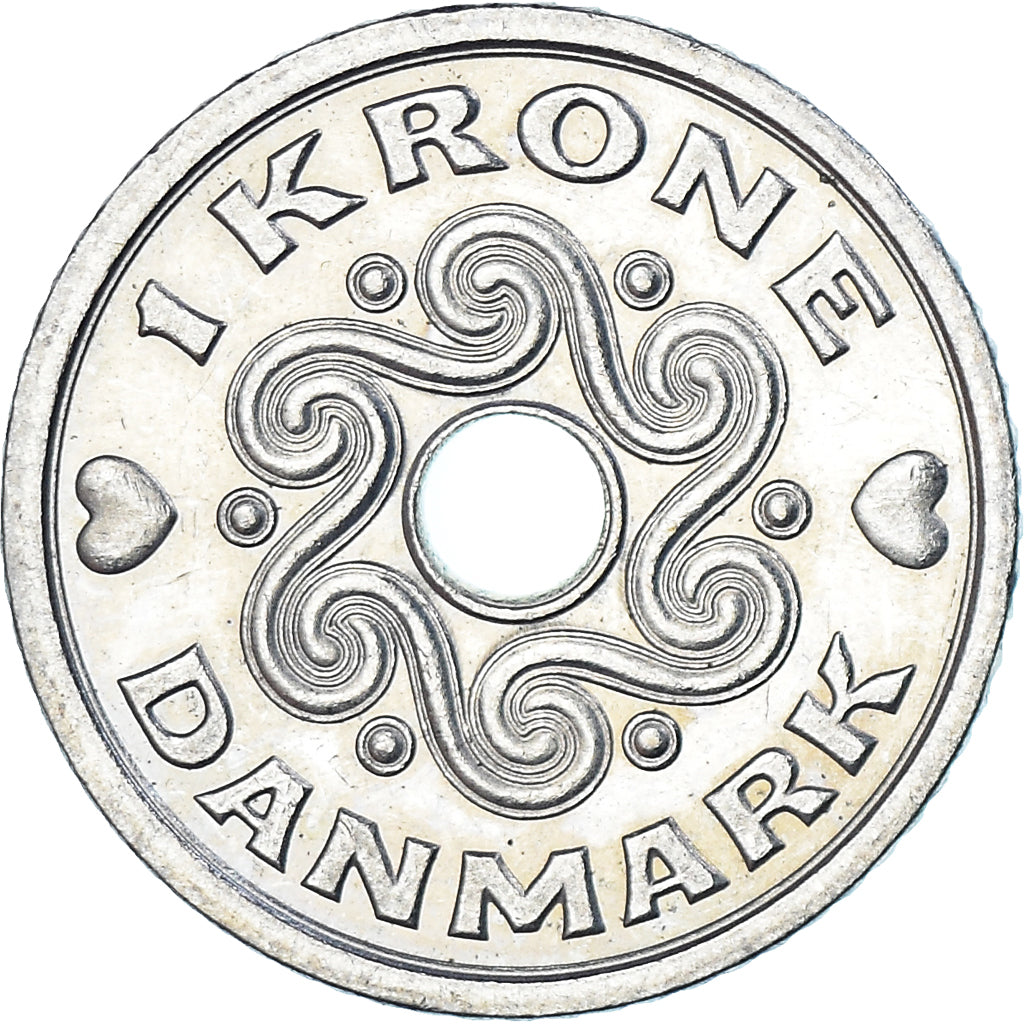 Moneta, Danimarca, Krone, 1995