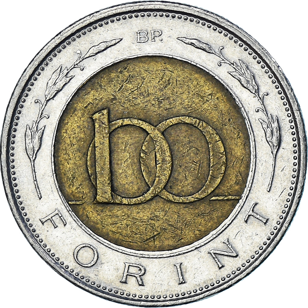 Münze, Ungarn, 100 Forint, 1996