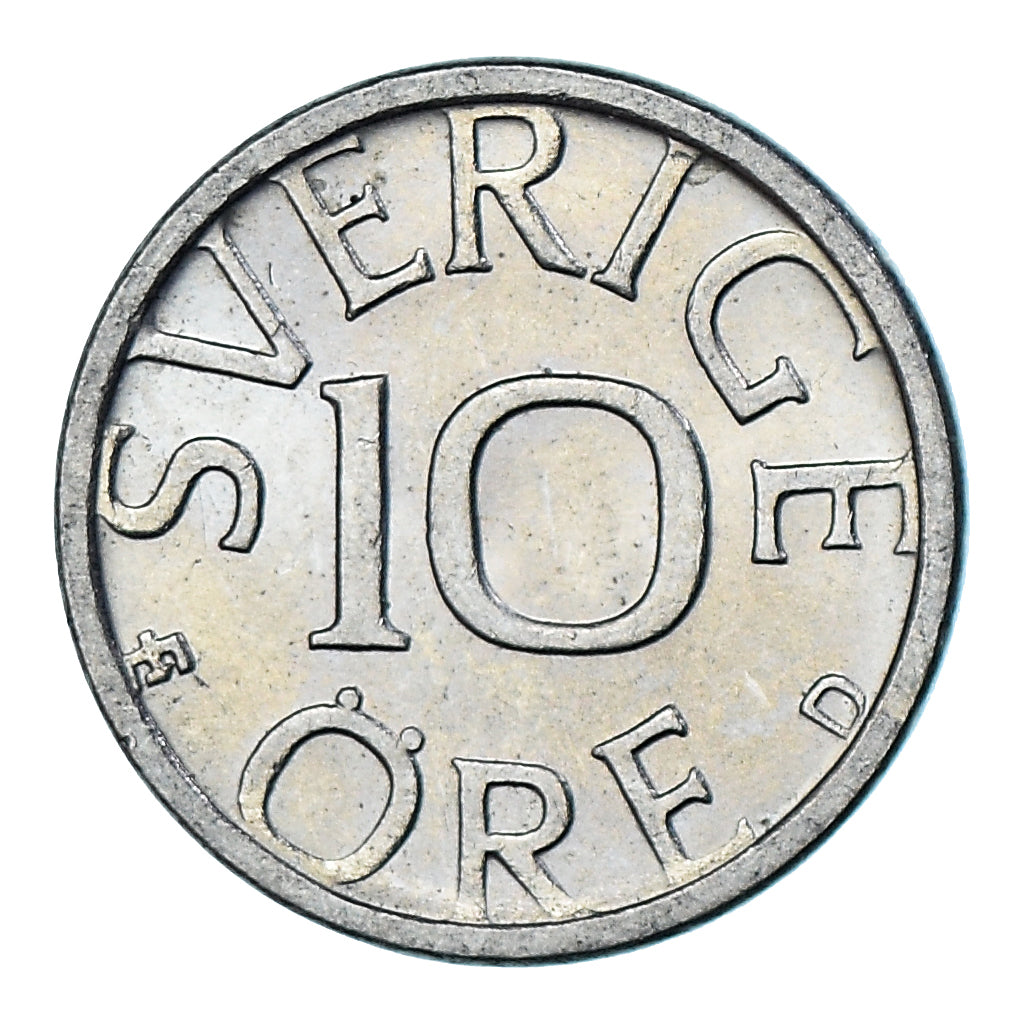 Moneta, Szwecja, 10 Öre, 1989
