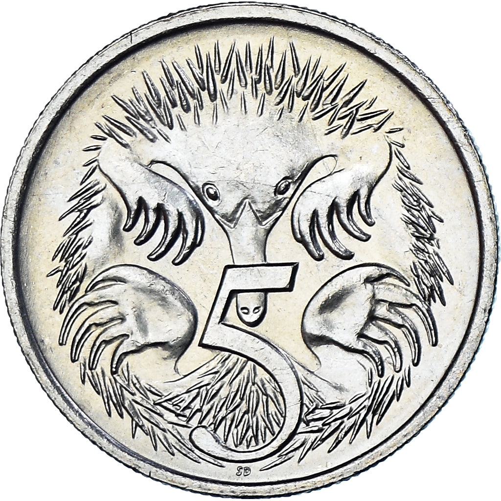 Munten, Australië, 5 Cents, 1993