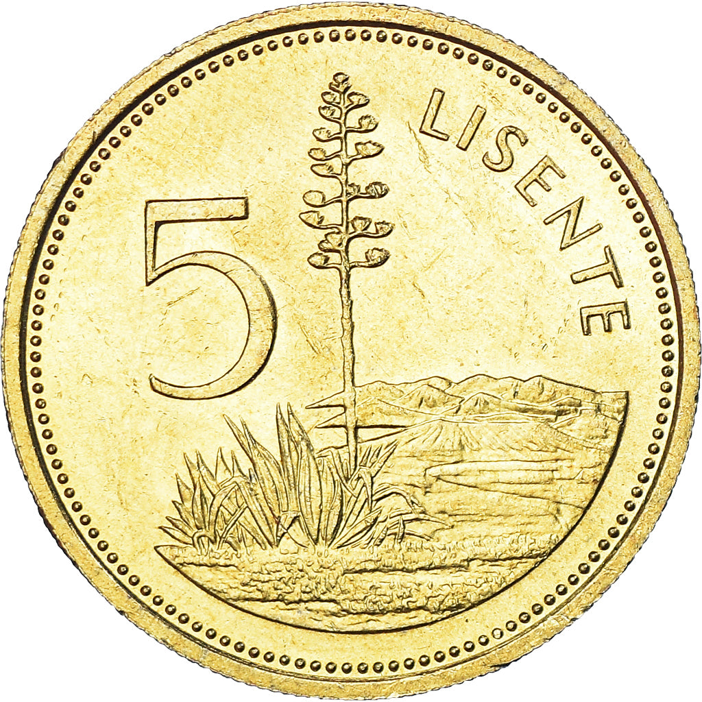 Lesotho, 5 Licente, Lisente, 1979