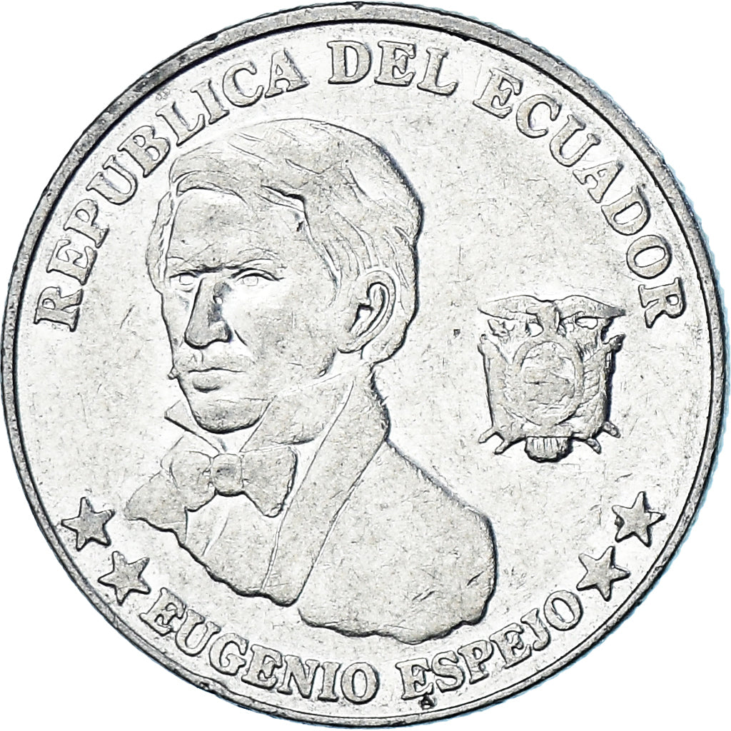 Munten, Ecuador, 10 Centavos, Diez, 2000