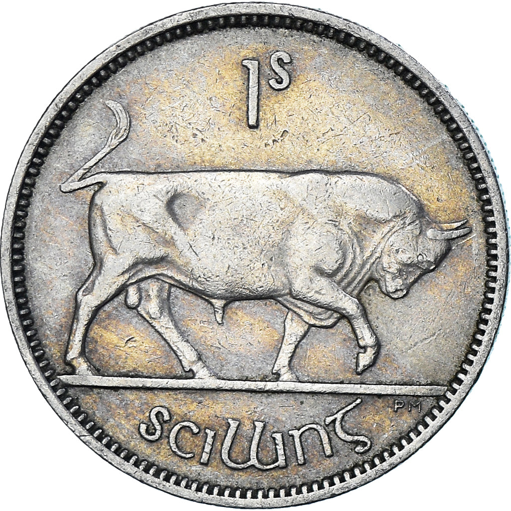 Monnaie, Irlande, Shilling, 1955