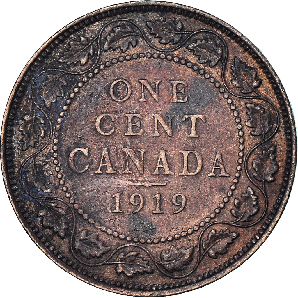 Moneta, Canada, Cent, 1919