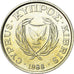 Monnaie, Chypre, 10 Cents, 1988