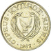 Moneda, Chipre, 5 Cents, 1987