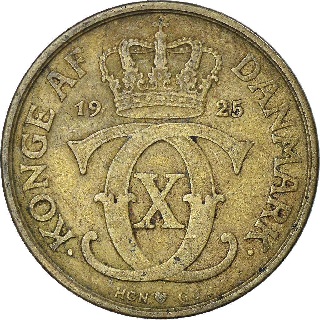 Moneta, Dania, 2 Kroner, 1925