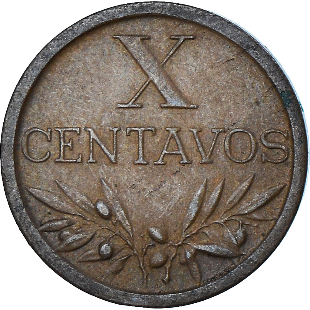 Moneda, Portugal, 10 Centavos, 1959