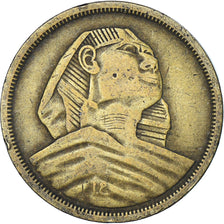 Coin, Egypt, 10 Milliemes, 1958