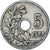 Münze, Belgien, 5 Centimes, 1904